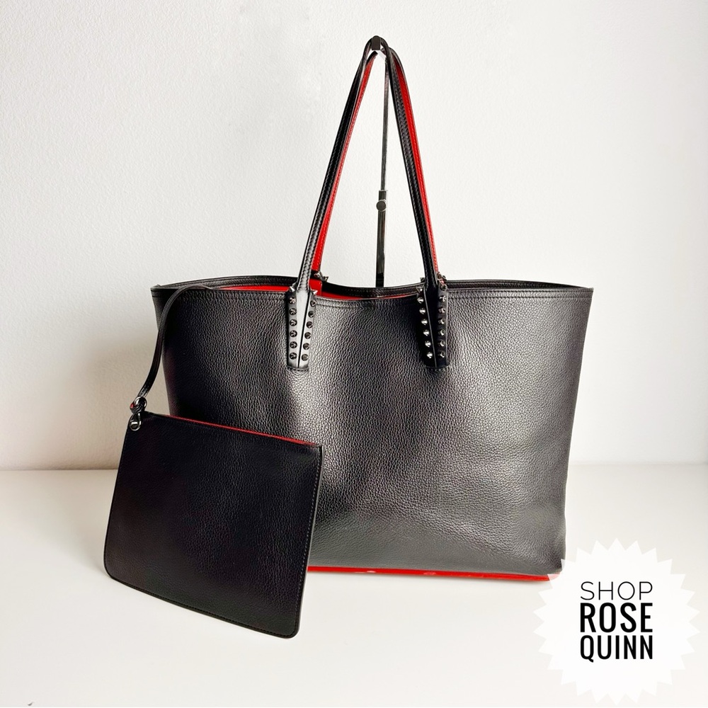 CHRISTIAN LOUBOUTIN | Cabata Large Tote with Pouch